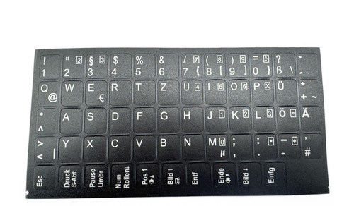 Deutsche tastatur aufkleber - deutsche,